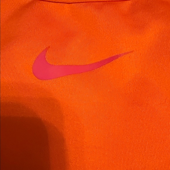 Nike Pro Women's Bright Orange {Small} Sports Bra - Picture 3 of 7